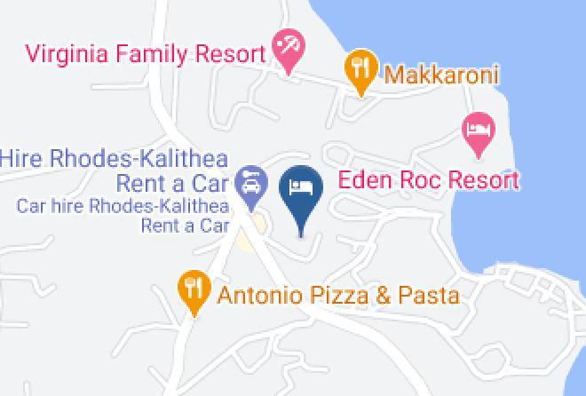 Dodecanese - Stavros Melathron Hotel Maps