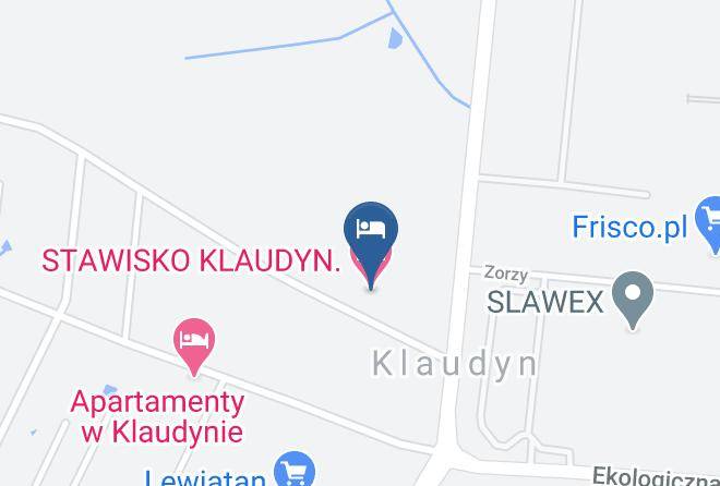 Warszawski Zachodni - Stawisko Klaudyn Hotel Maps