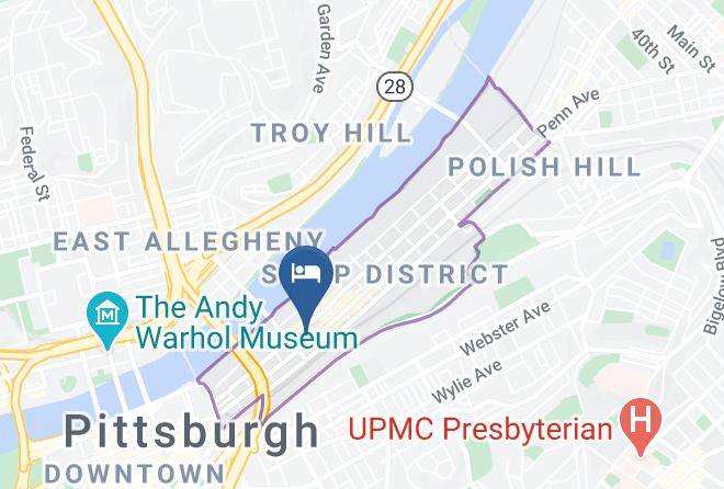 Allegheny - Stay Alfred At 1627 On The Strip Maps