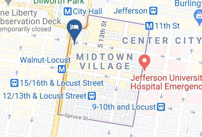 Philadelphia - Stay Alfred At Broad And Chestnut Maps