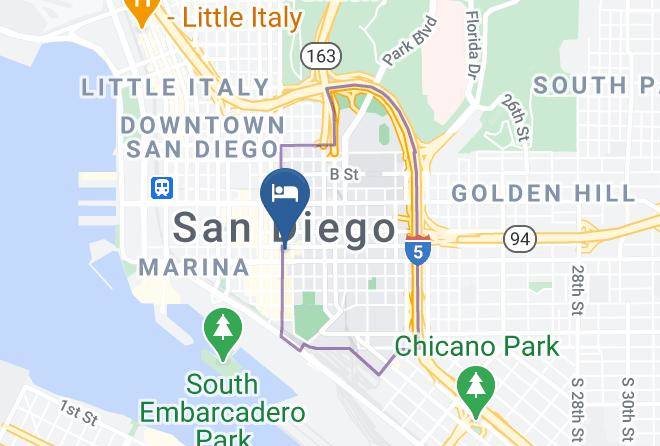 San Diego - Stay Alfred On 6th Avenue Maps