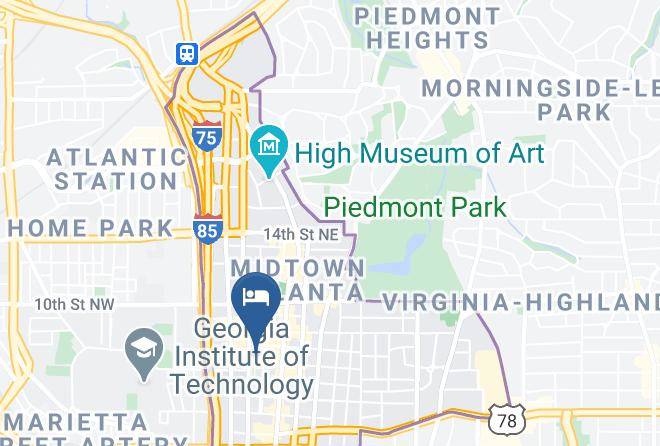 Fulton - Stay Alfred On Peachtree Street Maps