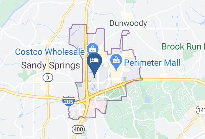 Extended Stay America Atlanta Perimeter Hammond Drive Map