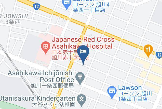 Asahikawa City - Stay Asahikawa Maps