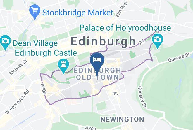Edinburgh City - Stay Central Hotel Maps