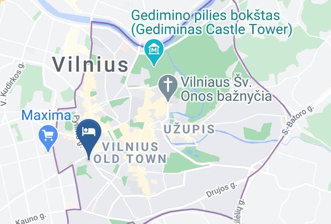 Vilnius - Stay Express Hotel Maps