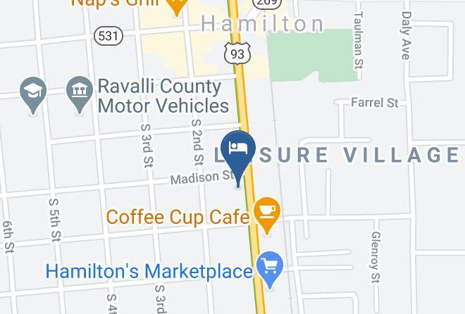 Ravalli - Stay Express Inn Hamilton Maps