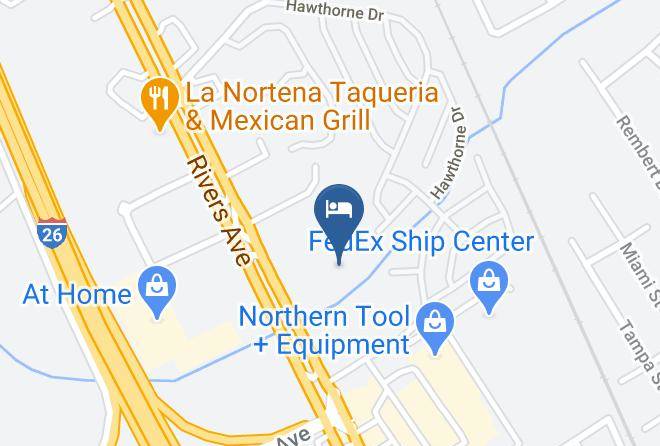 Charleston - Stay Express Inn North Charleston Maps