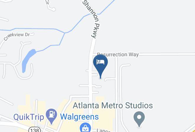 Fulton - Stay Express Inn & Suites Union City Near Atlanta Airport Maps