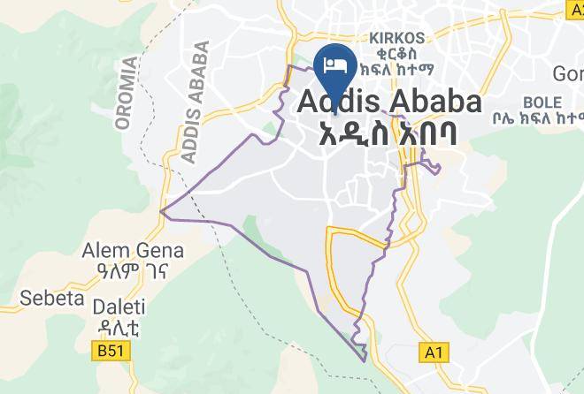 Addis Ababa - Stay Holy Savior Maps