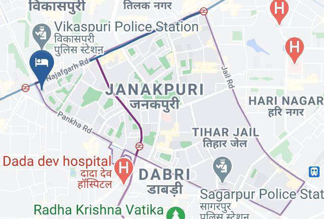 New Delhi - Stay Inn Chanakyapuri Maps