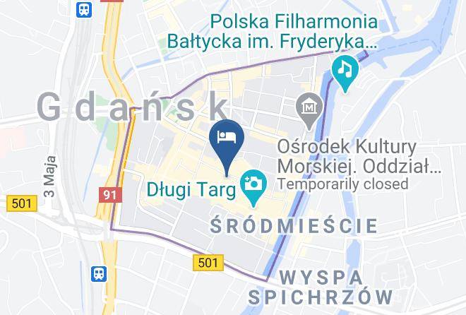 Stay Inn Hotel Gdansk Map