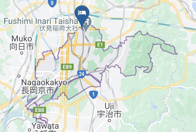 Kyoto City Fushimi Ward - Stay Inn Koto Maps