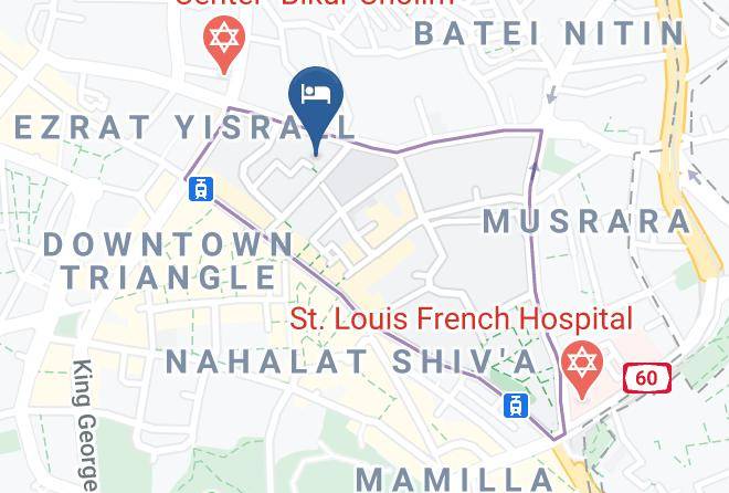 Jerusalem - Stay Kook Suites Maps