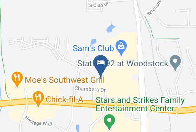 Cherokee - Stay Lodge Of Woodstock Maps
