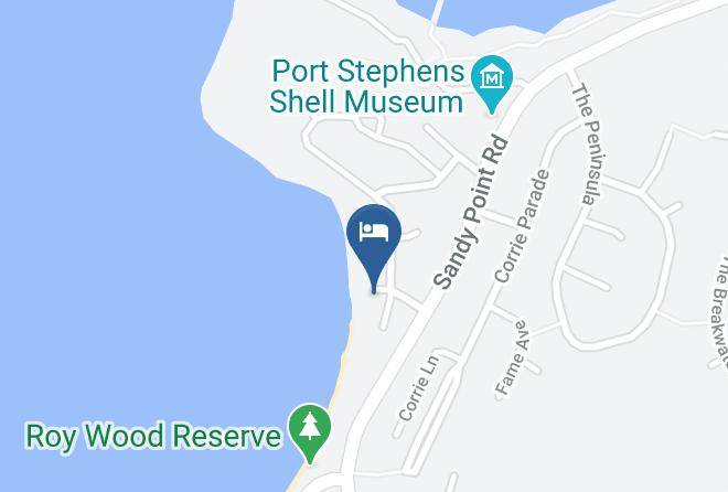 Port Stephens - Stay Port Stephens Waterfront Serenity Maps