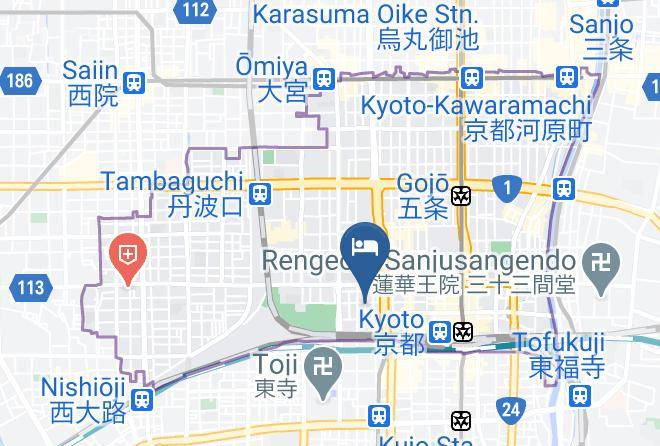 Stay Sakura Kyoto Matsuri Map