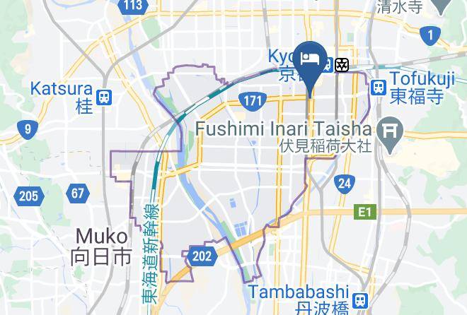 Kyoto City Minami Ward - Stay Sakura Kyoto To Ji Machiya Maps