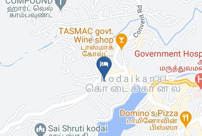 Kodaikanal - Stay Simple Bruton Resort Maps