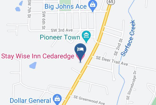 Delta - Stay Wise Inn Cedaredge Maps