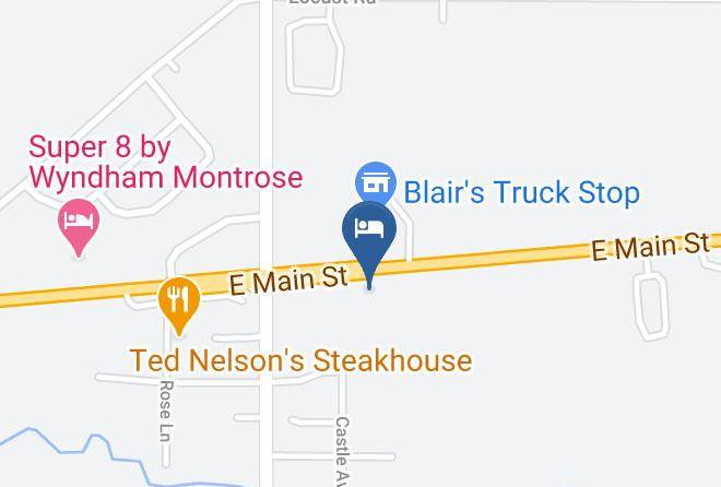 Montrose - Stay Wise Inn Montrose Maps