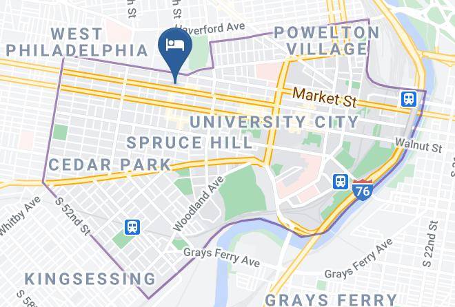 Philadelphia - Stay With Kay University City Maps