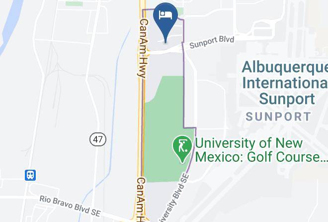 Bernalillo - Staybridge Suites Albuquerque Airport Maps