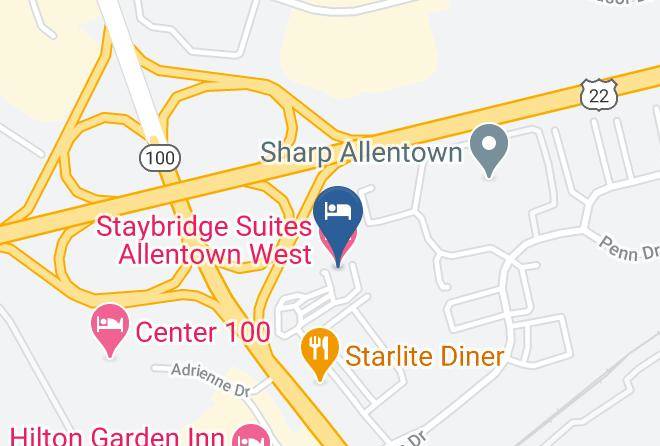 Lehigh - Staybridge Suites Allentown West Maps