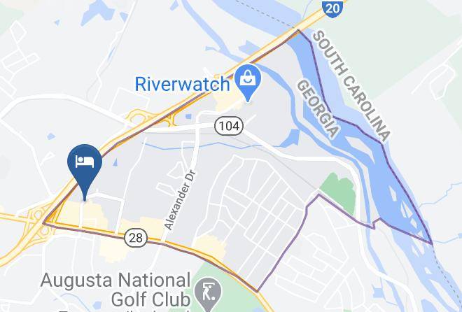 Richmond - Staybridge Suites Augusta Maps