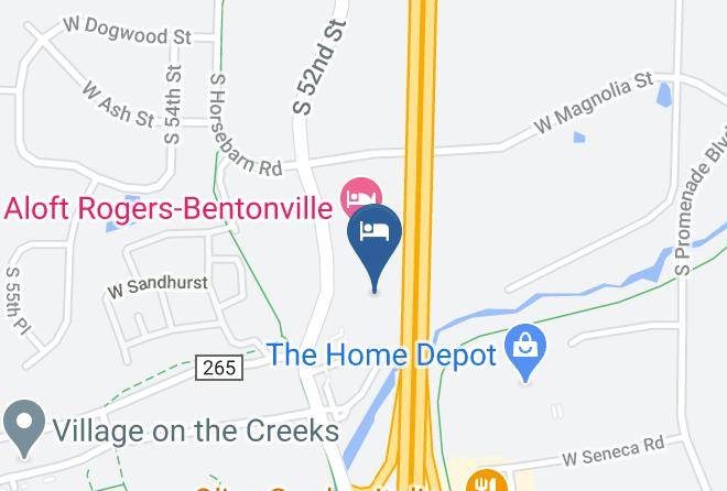 Benton - Staybridge Suites Bentonville Rogers Maps