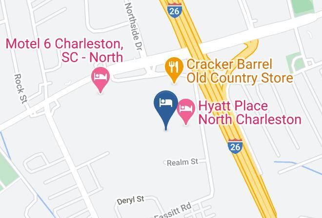 Charleston - Staybridge Suites Charleston Ashley Phosphate Maps