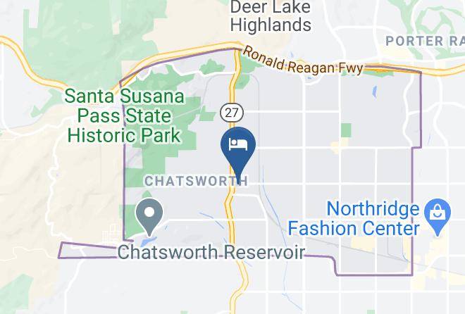 Los Angeles - Sonesta ES Suites Chatsworth Maps