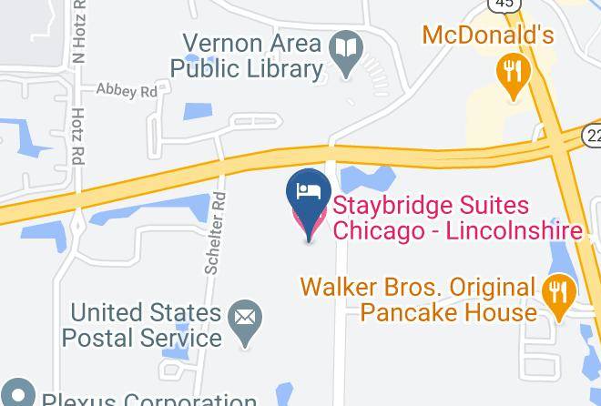Lake - Staybridge Suites Chicago Lincolnshire Maps