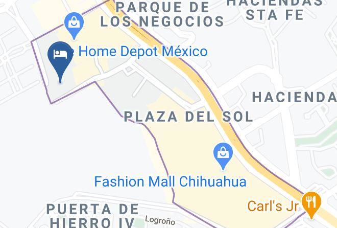 Chihuahua - Staybridge Suites Chihuahua Maps