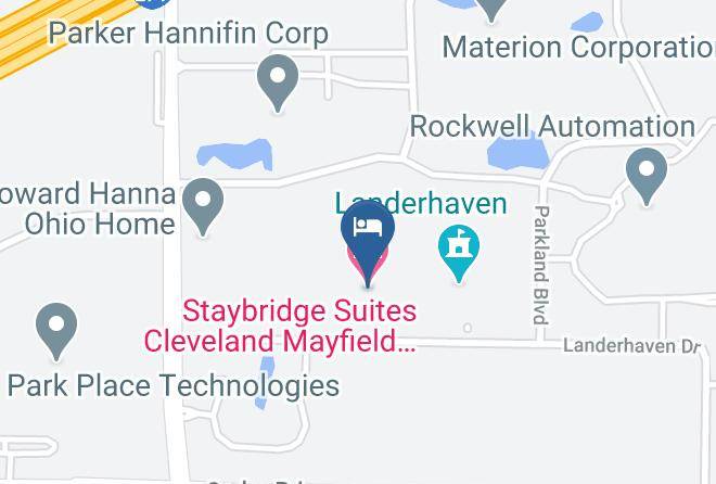 Cuyahoga - Staybridge Suites Cleveland Mayfield Heights Beachwd Maps