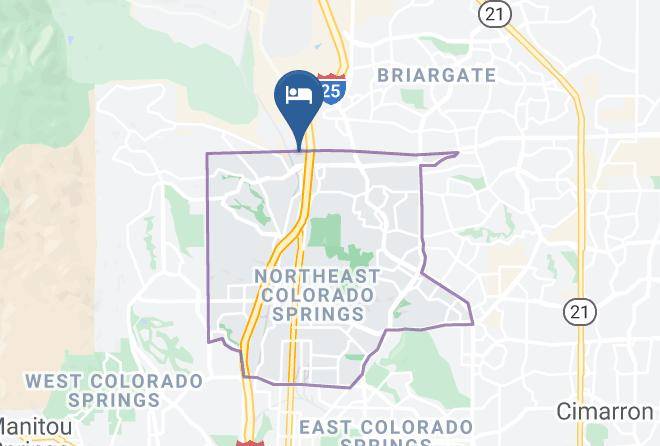 El Paso - Staybridge Suites Colorado Springs North Maps