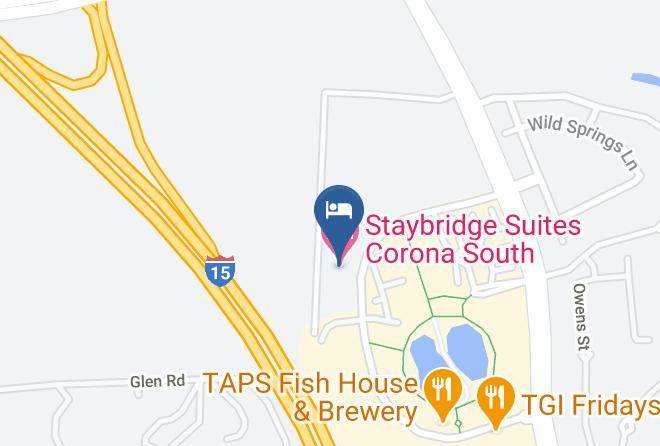Riverside - Staybridge Suites Corona South Maps