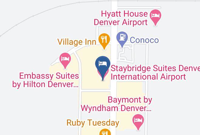 Denver - Staybridge Suites Denver International Airport Maps