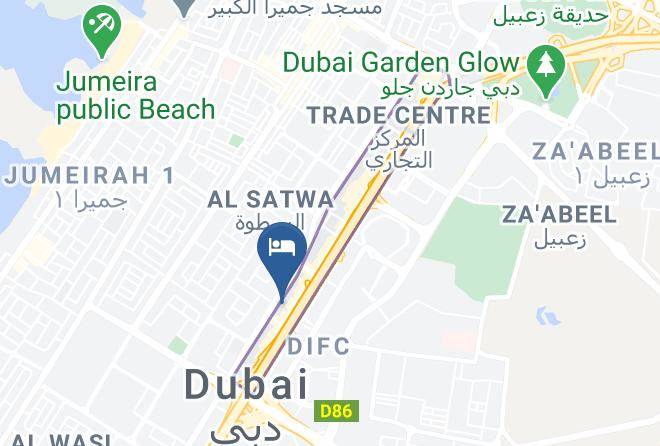 Staybridge Suites Dubai Financial Centre Map