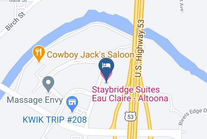 Eau Claire - Staybridge Suites Eau Claire Altoona Maps