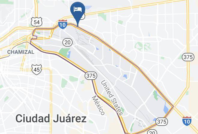 El Paso - Staybridge Suites El Paso Airport Area Maps