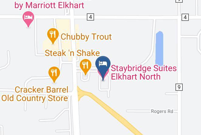 Elkhart - Staybridge Suites Elkhart North Maps