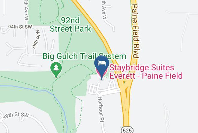 Snohomish - Staybridge Suites Everett Paine Field Maps