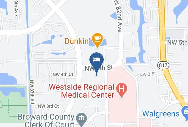 Broward - Sonesta ES Suites Fort Lauderdale Plantation Maps