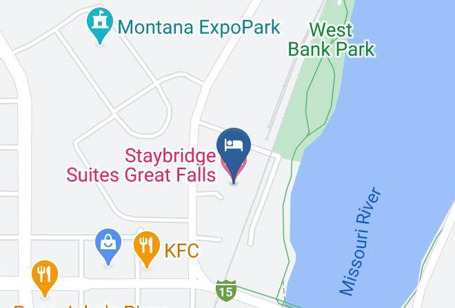 Cascade - Staybridge Suites Great Falls Maps