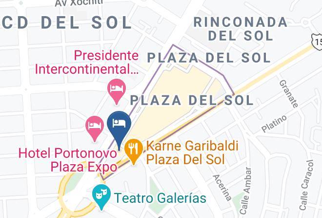Zapopan - Staybridge Suites Guadalajara Expo Maps