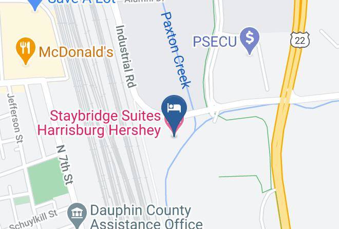 Dauphin - Staybridge Suites Harrisburg Hershey Maps
