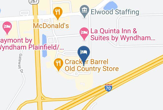 Hendricks - Staybridge Suites Indianapolis Airport Maps