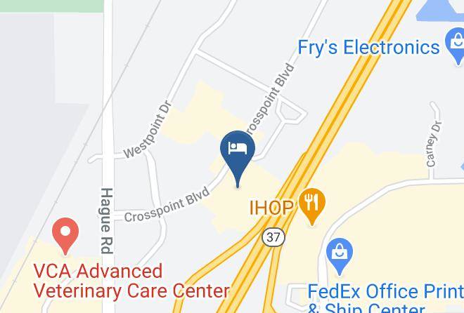 Staybridge Suites Indianapolis Fishers Map