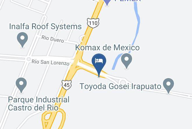 Irapuato - Staybridge Suites Irapuato Maps
